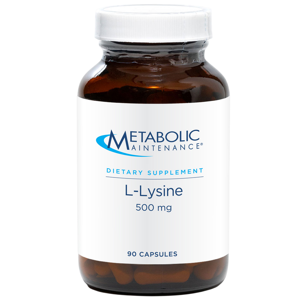 L-Lysine 500 mg 100 caps by Metabolic Maintenance