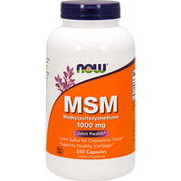 MSM 1000 mg 240 caps by NOW