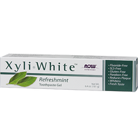 XyliWhite Toothpaste Refreshmint 6.4 oz by NOW