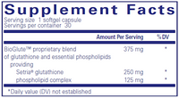 Liposomal Glutathione 60 softgels by Pure Encapsulations