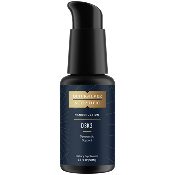 Nanoemulsified Vitamin D3-K2 1.7 fl oz by Quicksilver Scientific