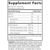 ProOmega Lemon 120 softgels by Nordic Naturals