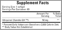 Ubiquinol 50 mg 60 softgels by Ecological Formulas