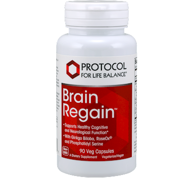 Brain Regain 90 vegcaps By Protocol For Life Balance by Protocol for Life