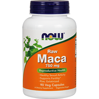 Raw Maca 750 mg 90 vcaps by NOW