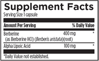Berberine Synergy 60 vegcaps by Designs for Health