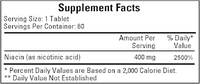 Nialipin 400 mg 60 tablets by Ecological Formulas