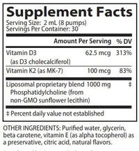 Liposomal D3-K2 2oz by DesBio