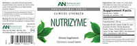 Nutrizyme 535 mg 450 tabs by American Nutraceuticals by American Nutriceuticals