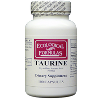 L-Taurine 500 mg 100 caps by Ecological Formulas