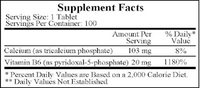 Pyridoxal 5-Phosphate 20 mg 100 tabs by Ecological Formulas