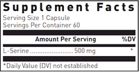 L-Serine 500 mg 60 caps by Douglas Laboratories