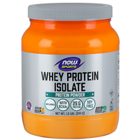 Whey Protein Isolate Unflavored 1.2 lbs by NOW