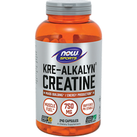 Kre-Alkalyn Creatine 240 caps by NOW