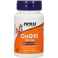 CoQ10 w/ Hawthorn Berry 30 caps by NOW