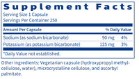 Bi-Carb Formula 250 vcaps by Klaire Labs by Klaire Labs/SFI Health