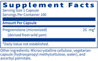 Pregnenolone (25 mg) by Klaire Labs