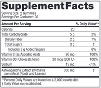 Stress Relief Gummies 40 Gummies by Nordic Naturals