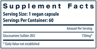 Glucosamine Sulfate Veg 750 mg 120 caps by Vital Nutrients