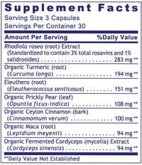 Adaptogen-R3 90 Vegcaps by Premier Research Labs