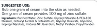 Zinc Sulfate Topical Cream 4 oz by Kirkman Labs