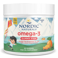 Nordic Omega-3 Fishies 30 Gummies by Nordic Naturals