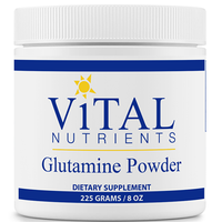 Glutamine Powder 225 grams 8 oz by Vital Nutrients