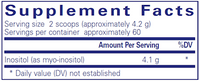 Inositol (powder) 250 gms by Pure Encapsulations
