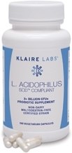 L-Acidophilus SCD probiotic by Klaire Labs by Klaire Labs/SFI Health