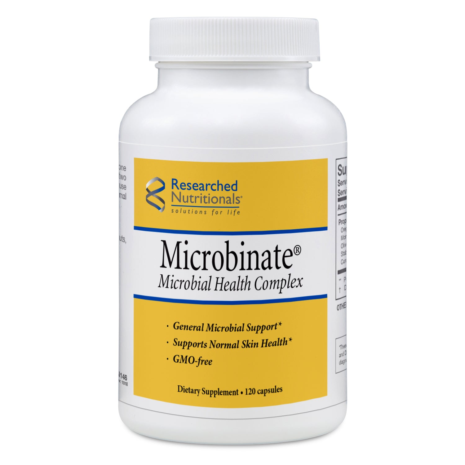 Microbinate 120 caps by Researched Nutritionals
