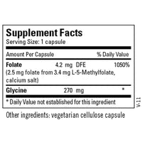 L-Methylfolate 2.5mg 90 caps by Metabolic Maintenance