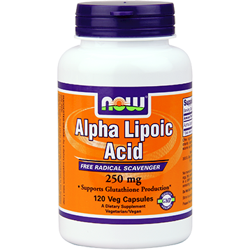 Alpha Lipoic Acid 250 mg 120 vcaps by NOW