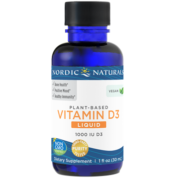 Plant-Based Vitamin D3 Liquid 1 oz by Nordic Naturals