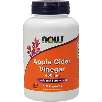 Apple Cider Vinegar 450 mg 180 caps by NOW
