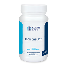 Iron Chelate (30 mg) by Klaire Labs/SFI Health