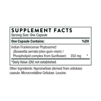 Boswellia Phytosome 60 Capsules by Thorne Research