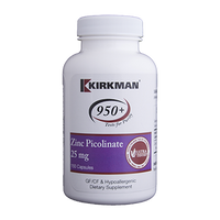 Zinc Picolinate 25mg 150 caps by Kirkman